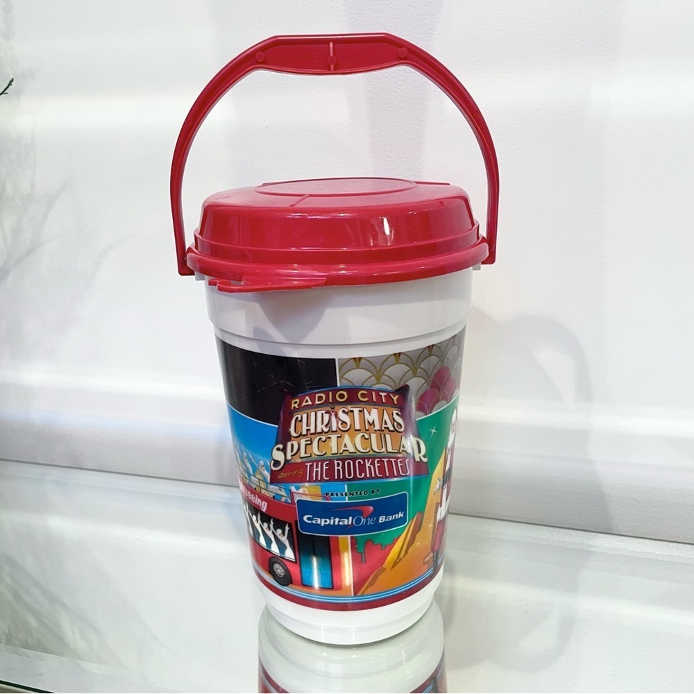Radio City Rockettes Popcorn Bucket with lid